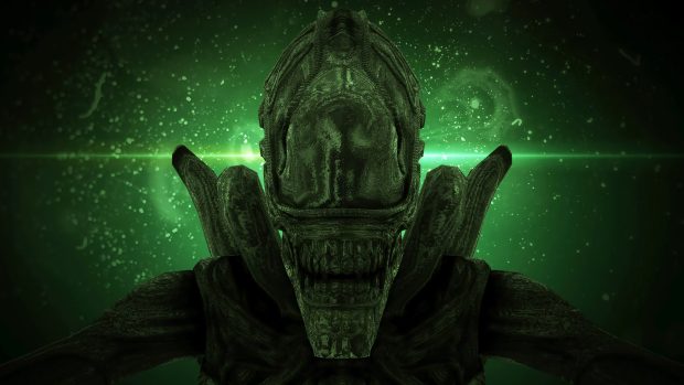 3840x2160 Alien Wallpaper HD.