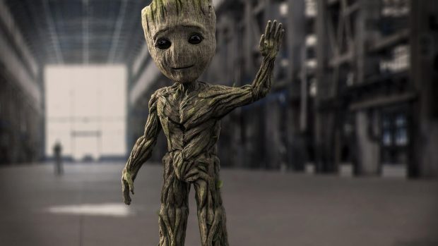 3840x2160 Baby Groot Wallpaper HD.