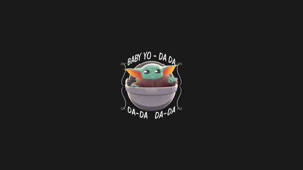 3840x2160 Baby Yoda Background HD.
