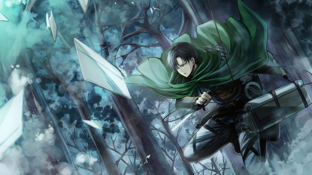 3840x2160 Levi Ackerman Wallpaper HD.