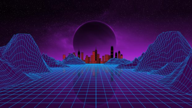 3840x2160 Synthwave Wallpaper HD.