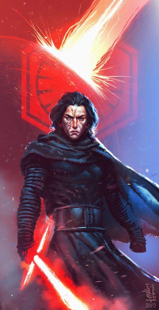 3D Art Kylo Ren Wallpaper HD.