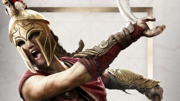 3D Assassins Creed Odyssey Wallpaper HD.