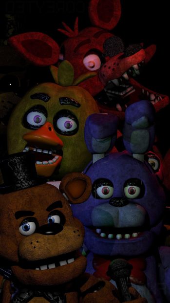 3D FNAF Background HD.