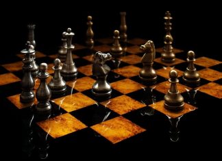 3D HD Wallpaper Chess.