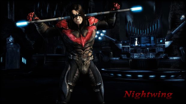 3D Nightwing Wallpaper HD.