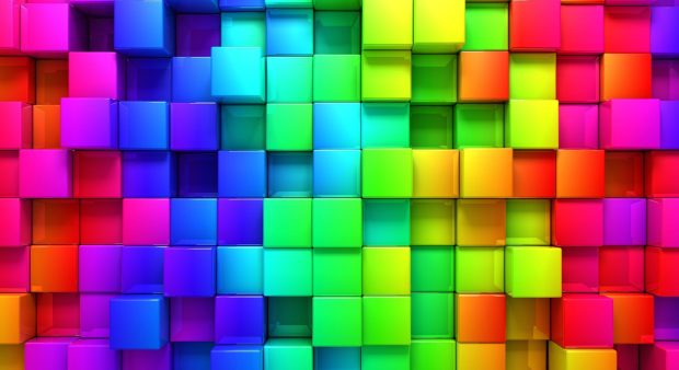 3D Rainbow Wallpaper HD Desktop.