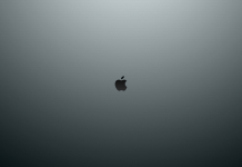 4K Apple Backgrounds Dark Grey.