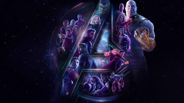 4K Avengers Wallpaper Thanos.