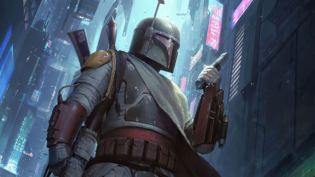 4K Boba Fett Wallpaper HD.