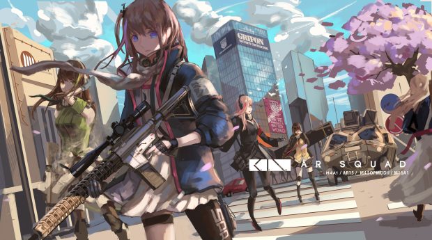 4K Girls Frontline Wallpaper HD.