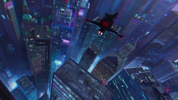 4K Into The Spider Verse Wallpaper HD.