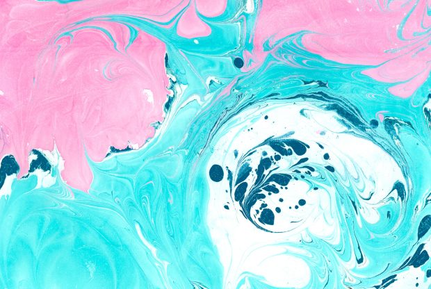 4K Marble Backgrounds Pink Blue.