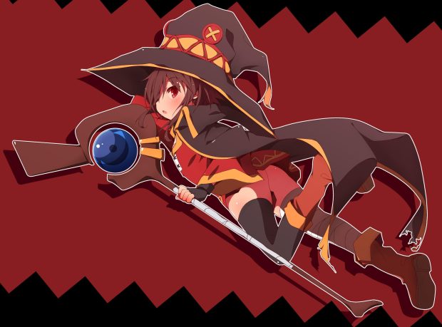 4K Megumin Wallpaper HD.