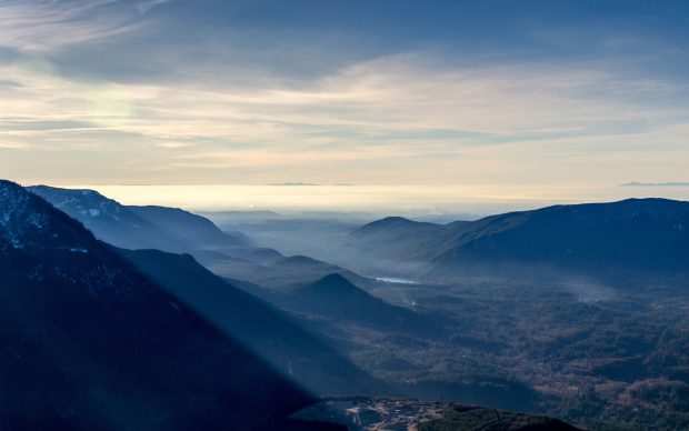 4K Mountain Background.