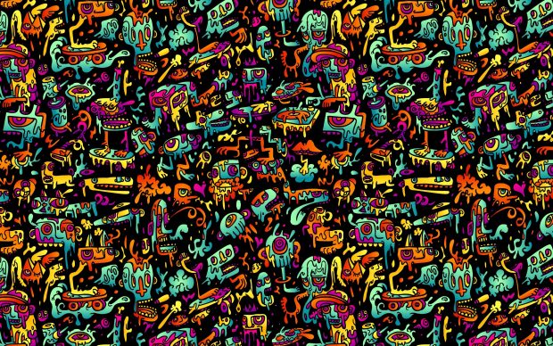 4K Psychedelic Wallpaper HD.