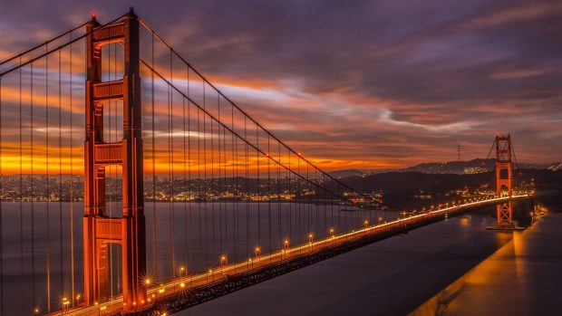 4K San Francisco Desktop Background.