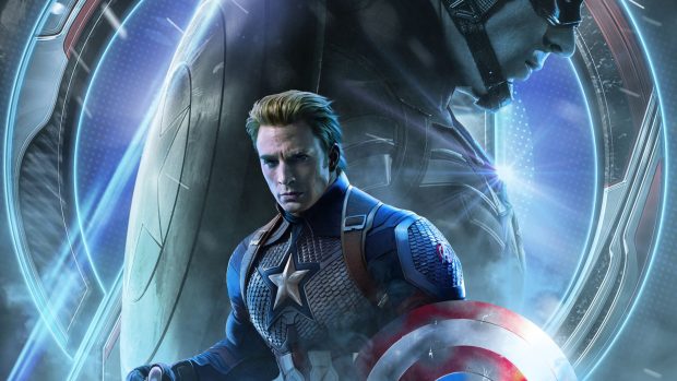 4k Captain America Image.