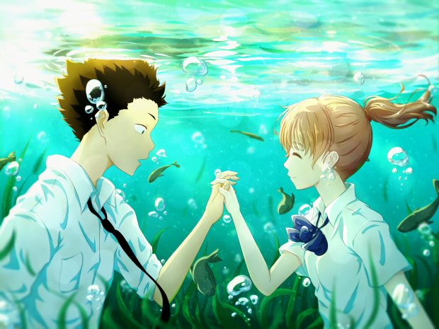 A Silent Voice Desktop Wallpaper.