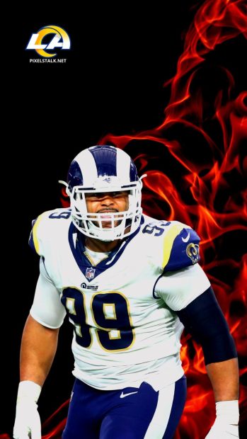 Aaron Donald Wallpaper for Mobile.