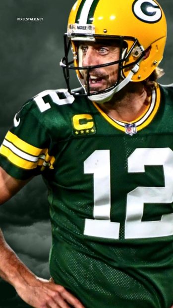 Aaron Rodgers Background for Iphone.