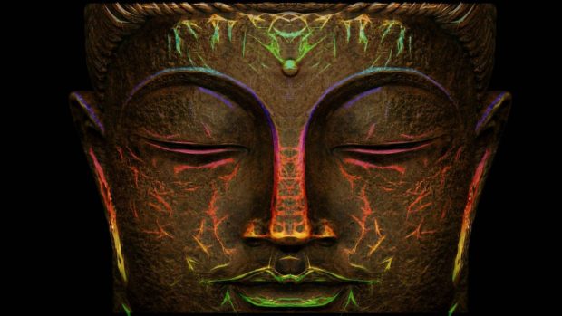 Abstract Buddha Wallpaper HD.