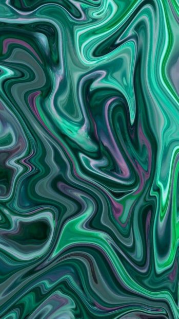 Abstract Green Background Aesthetic.