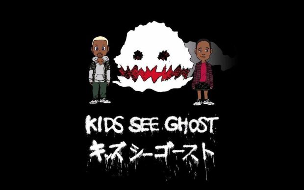 Abstract Kids See Ghosts Wallpaper HD.