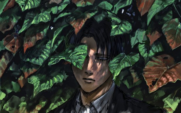 Abstract Levi Ackerman Wallpaper HD.