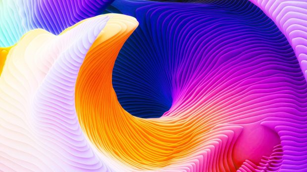 Abstract Mac OS Wallpaper 4K Desktop.