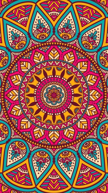Abstract Mandala Wallpaper HD.