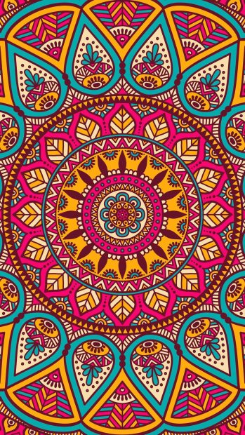 Abstract Mandala Wallpaper HD.