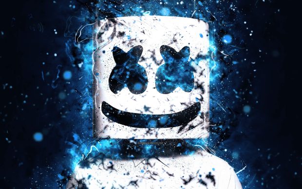 Abstract Marshmello Wallpaper HD.