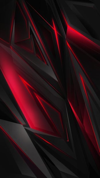 Abstract Red And Black Wallpaper HD.