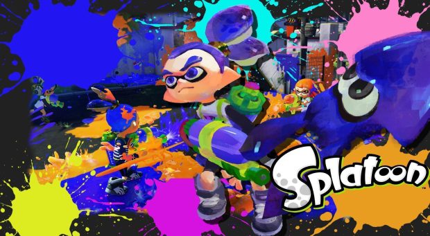 Abstract Splatoon Wallpaper HD.