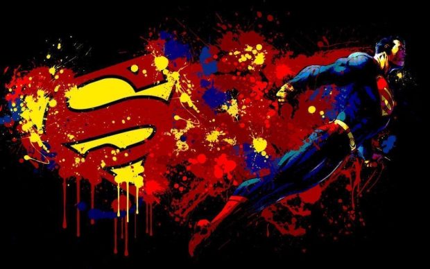 Abstract Superman Wallpaper HD.