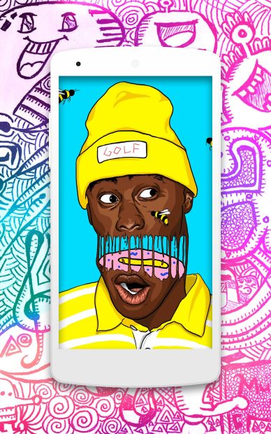 Abstract Tyler The Creator Wallpaper HD.