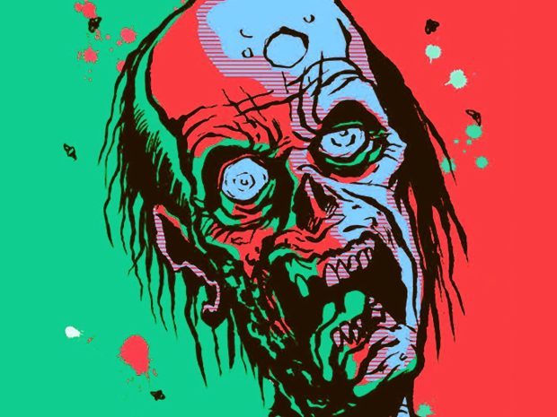 Abstract Zombie Wallpaper HD.