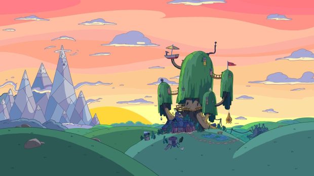 Adventure Time Background High Resolution.