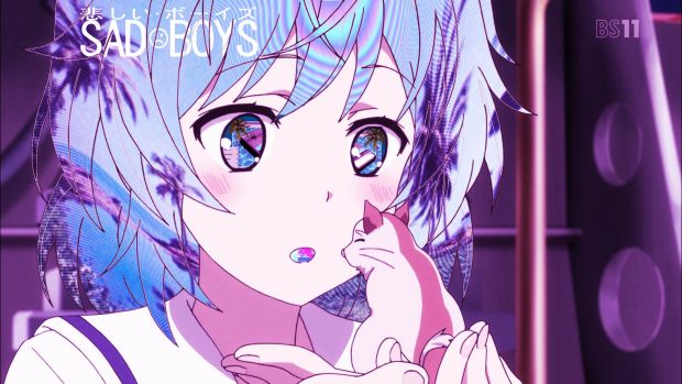 Aesthetic Anime Backgrounds HD Cute Girl.
