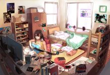 Aesthetic Anime Bedroom Desktop Background Backgrounds.