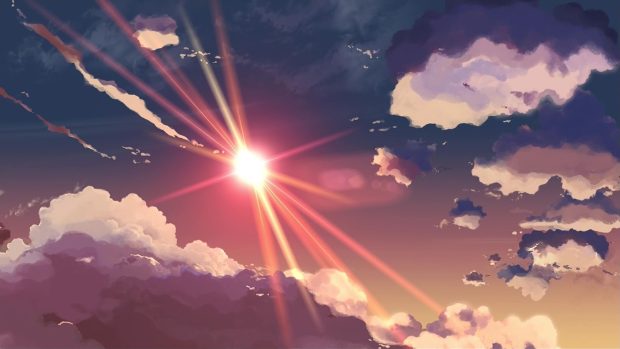 Aesthetic Anime Desktop Wide Screen Wallpaper.