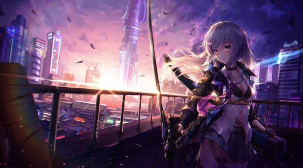 Aesthetic Anime Girl HD Wallpapers 4K.