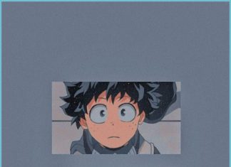 Aesthetic Anime HD Wallpaper Deku Free download.