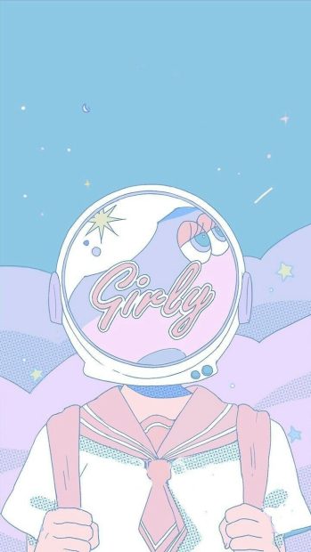 Aesthetic Anime Iphone Wide Screen Wallpaper.