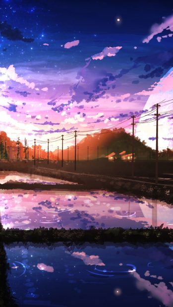Aesthetic Anime Phone Wallpaper HD.
