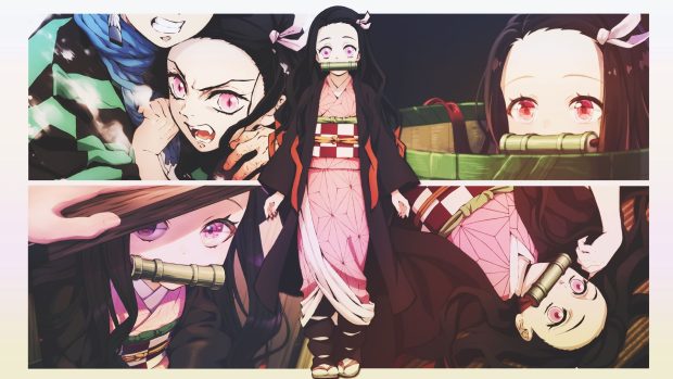 Aesthetic Anime Wallpaper HD Nezuko.