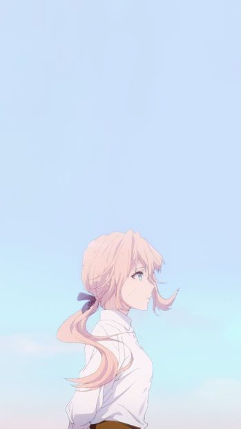 Aesthetic Anime Wallpaper Iphone Wallpaper Blue Girl.