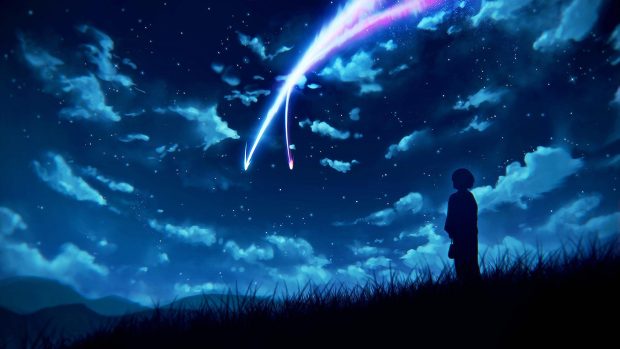 Aesthetic Anime Wallpaper Sky Light.