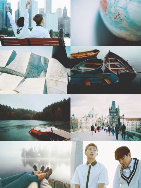 Aesthetic BTS Korean Wallpaper.